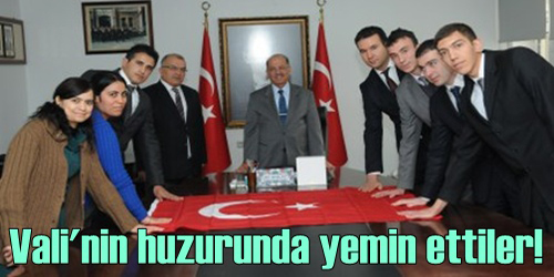 Yemin Töreni Yapıldı