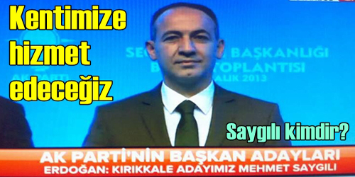 `Kentimize hizmet edeceğiz`