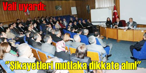 Şikayetleri Dikkate Alın