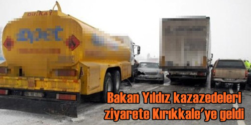 Kazazede Vekillere Ziyaret