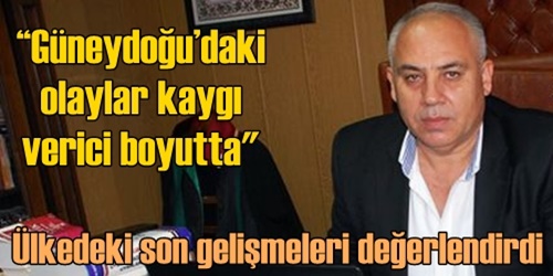  Son gelişmeleri değerlendirdi