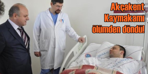 Akçakent Kaymakamı ve  şoförü kazada yaralandı