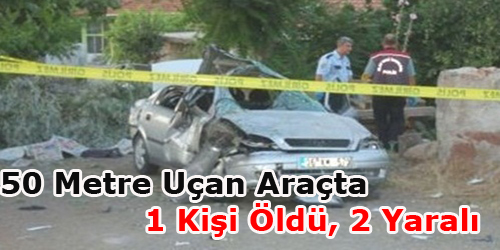 Otomobille Aşağı Uçtular