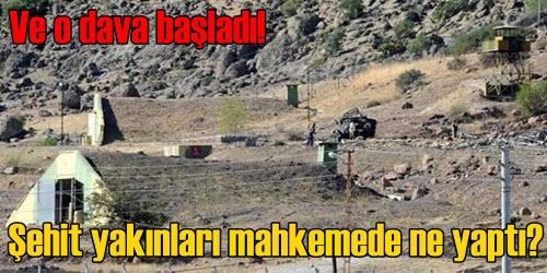 Patlama davası başladı