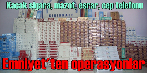 Emniyetten Seri Operasyonlar