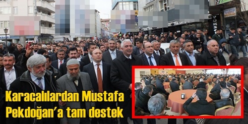 Çok kalabalık katıldılar