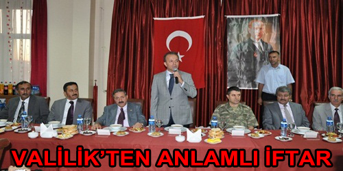 Şehit Ailelerine İftar Verildi