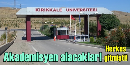 Üniversitede akademisyen kalmayınca