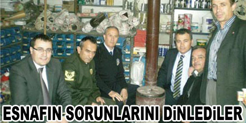 Protokolden Esnafa Ziyaret