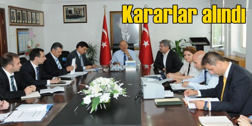 Toplantıda Önemli Kararlar Alındı