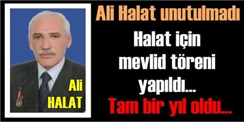 Halat İçin Mevlid Okutuldu