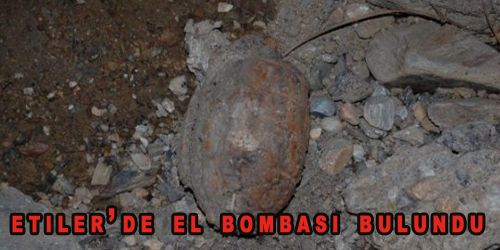 El Bombası Bulundu