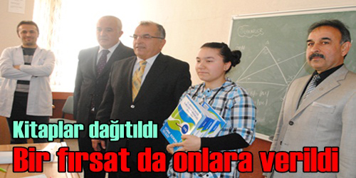 KİTAP DAĞITIMI YAPILDI