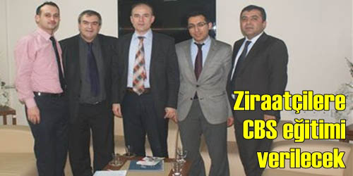 Ziraatçilere CBS Eğitimi Verilecek