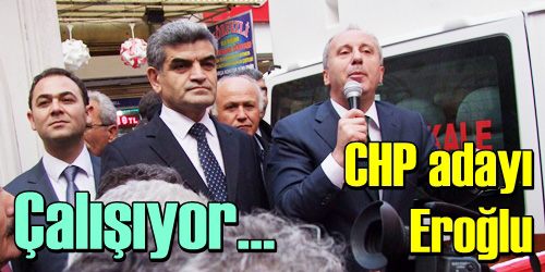 CHP Eroğlu ile çalışıyor