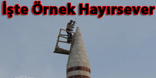 Camiye Yardım Yaptı