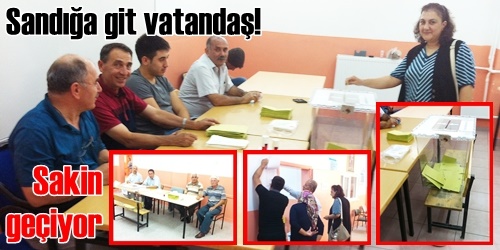 Sakin bir seçim!