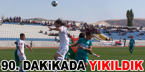 Son Anda Yenildik