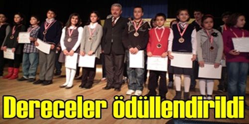 Dereceler Ödüllendirildi