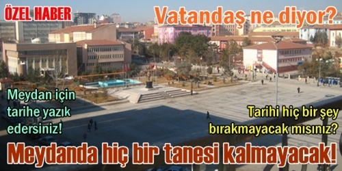 Tamamı yıkılıyor!