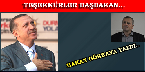 Teşekkürler Başbakan