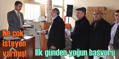 2 Günde 162 Başvuru