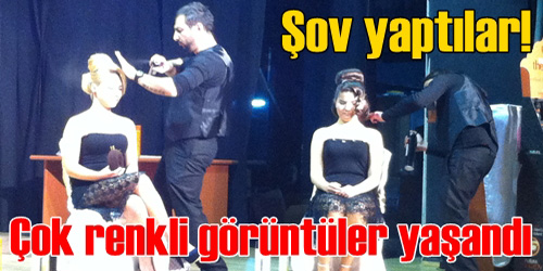 Kuaförler Şov Yaptı