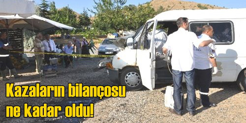 Kazalarda 11 Kişi Yaralandı