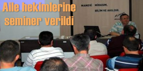 Seminer Yapıldı