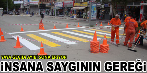 Yaya Geçitleri Belirginleşiyor