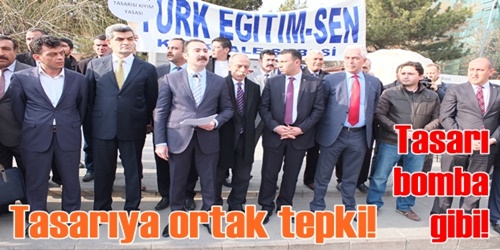 Tasarı pimi çekilmiş bomba 