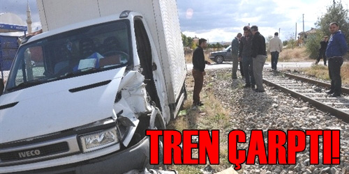 Tren Kamyonete Çarptı!