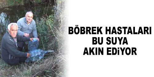 Böbrek Hastalarına Şifalı Su