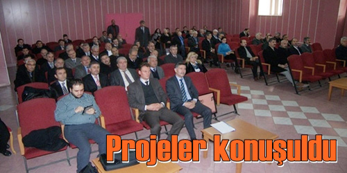 Projeleri Görüştüler