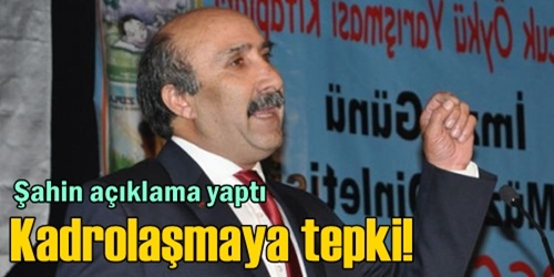  Siyasi kadrolaşma son bulsun