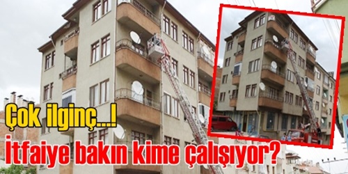 İtfaiye kedilere çalışıyor!