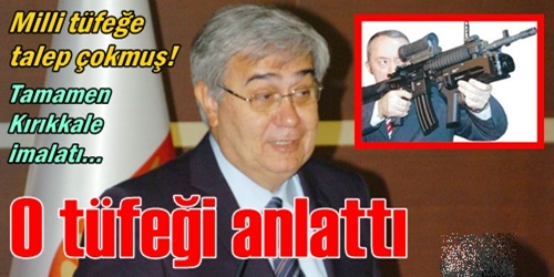 O silaha müşteri çokmuş!