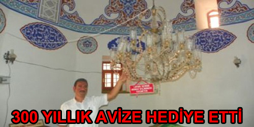 İPEKÇİ TÜRBEYE BAĞIŞTA BULUNDU