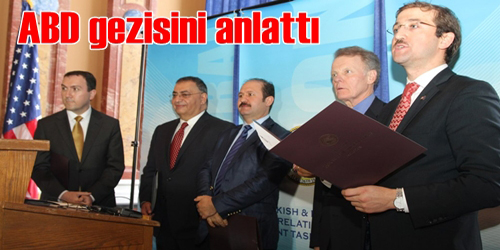 ABD Gezisini Anlattı