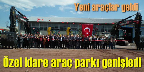 Yeni Araçlar İçin Tören Yapıldı