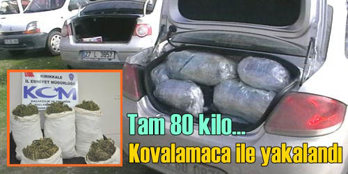 Kovalamaca ile yakalandılar