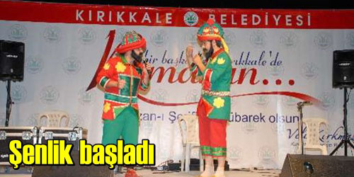 Ramazan Eğlencesi Başladı