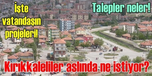 Vatandaş ne istiyor!
