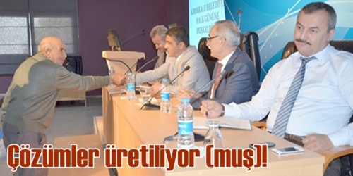  Sorunlara çözüm üretiliyor