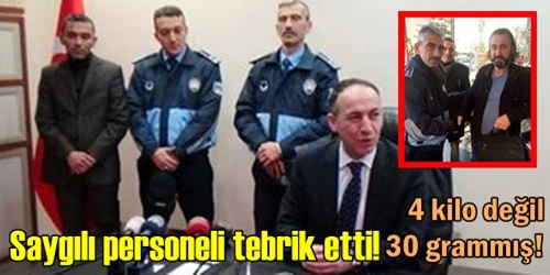 4 kilo değil 30 grammış!