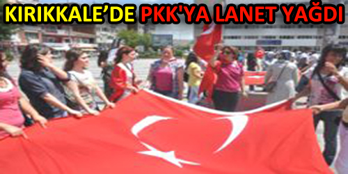 Şehit Miting`de Pkk`ya Lanet Yağdı