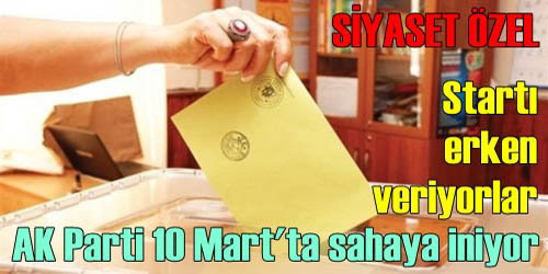 Startı Erken Veriyorlar