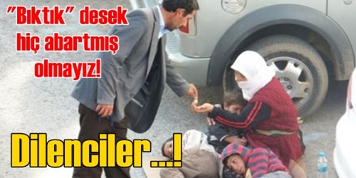 Ramazan dilencileri sokakta