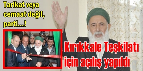 Partinin teşkilatı açıldı