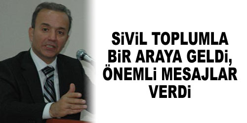 Vali Güner, Sivil Toplumla Beraber